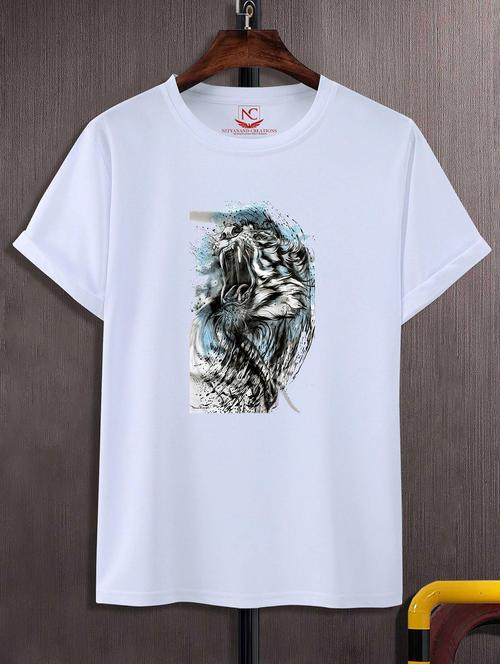 unisex graphic printed round neck tshirt - 20772155 - Very Small Image - 1