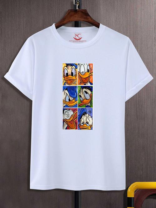 unisex graphic printed round neck tshirt - 20772157 - Very Small Image - 1