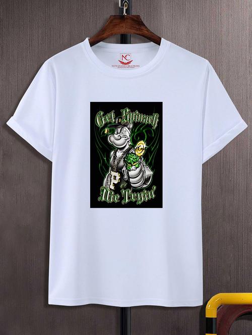 unisex graphic printed round neck tshirt - 20772183 - Very Small Image - 1