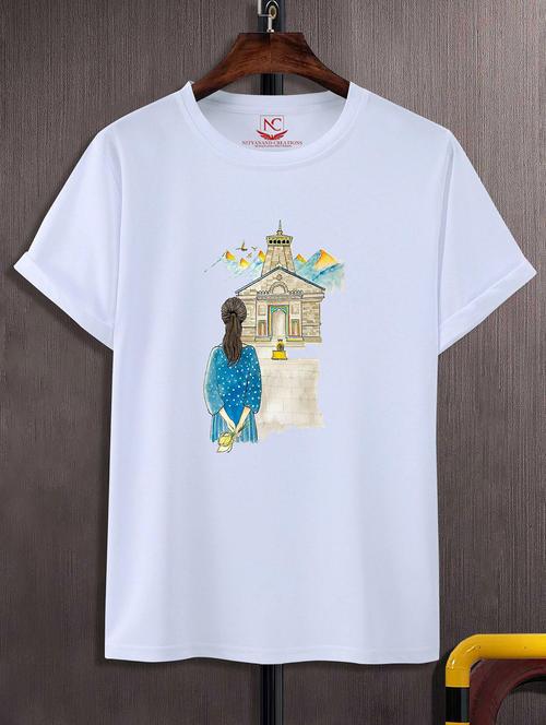 unisex graphic printed round neck tshirt - 20772208 - Very Small Image - 1