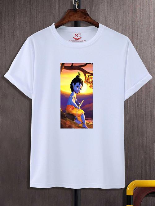 unisex graphic printed round neck tshirt - 20772209 - Very Small Image - 1