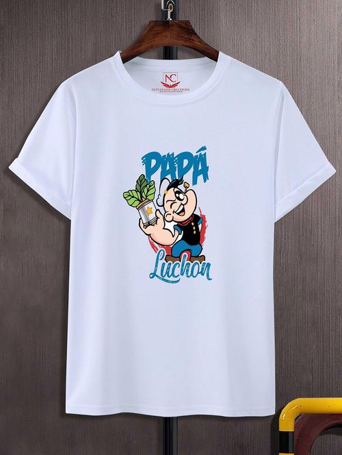 unisex graphic printed round neck tshirt - 20772217 - Very Small Image - 1