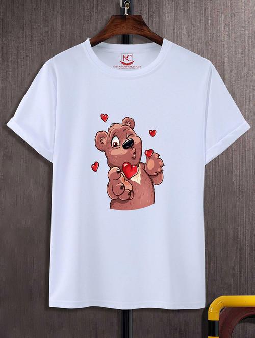 unisex graphic printed round neck tshirt - 20772228 - Very Small Image - 1