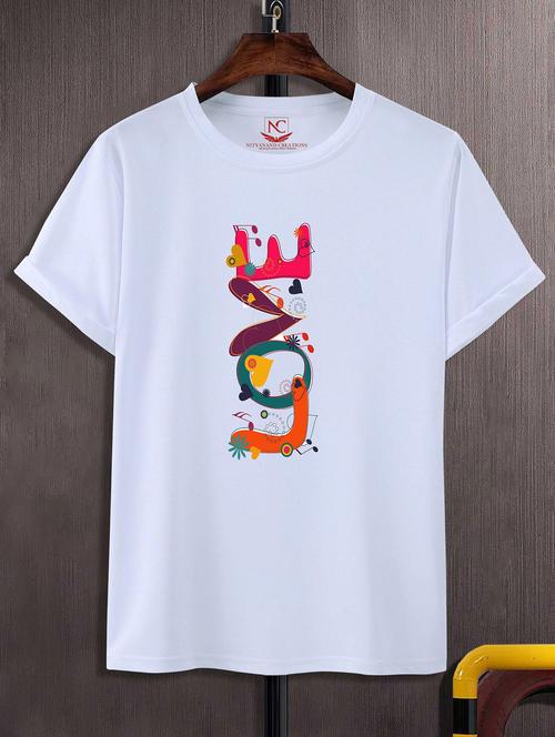 unisex graphic printed round neck tshirt - 20772232 - Very Small Image - 1