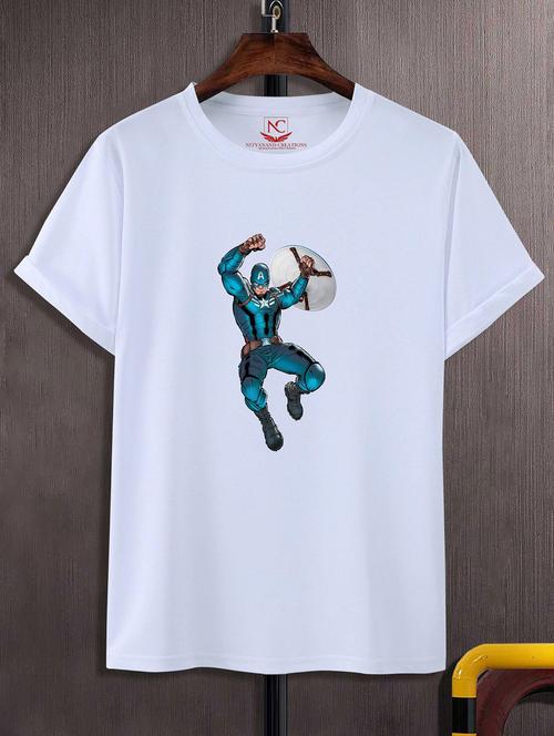 unisex graphic printed round neck tshirt - 20772316 - Very Small Image - 1