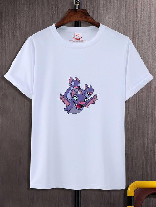 unisex graphic printed round neck tshirt - 20772319 - Very Small Image - 1