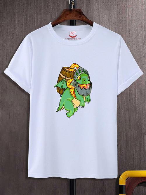 unisex graphic printed round neck tshirt - 20772326 - Very Small Image - 1