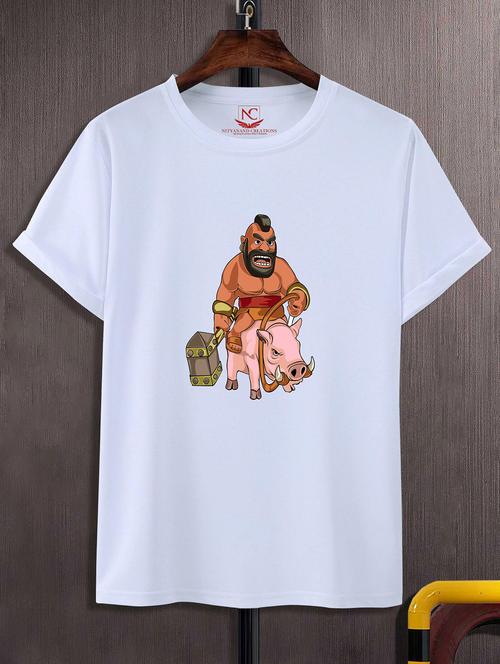 unisex graphic printed round neck tshirt - 20772327 - Very Small Image - 1
