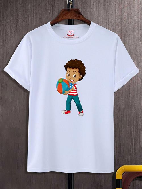 unisex graphic printed round neck tshirt - 20772328 - Very Small Image - 1