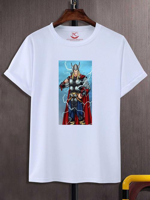 unisex graphic printed round neck tshirt - 20772330 - Very Small Image - 1