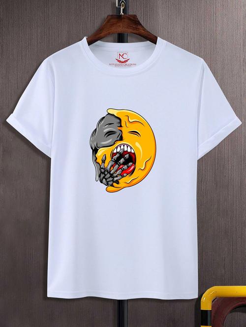 unisex graphic printed round neck tshirt - 20772334 - Very Small Image - 1