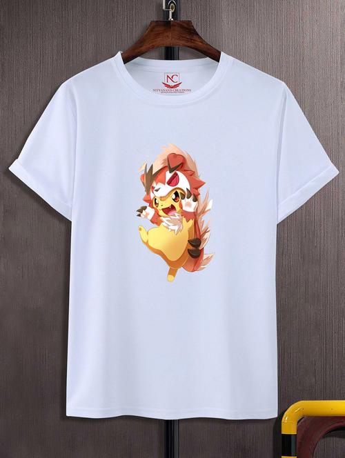 unisex graphic printed round neck tshirt - 20772378 - Very Small Image - 1
