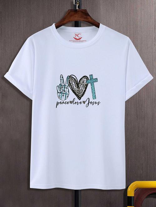 unisex graphic printed round neck tshirt - 20772383 - Very Small Image - 1