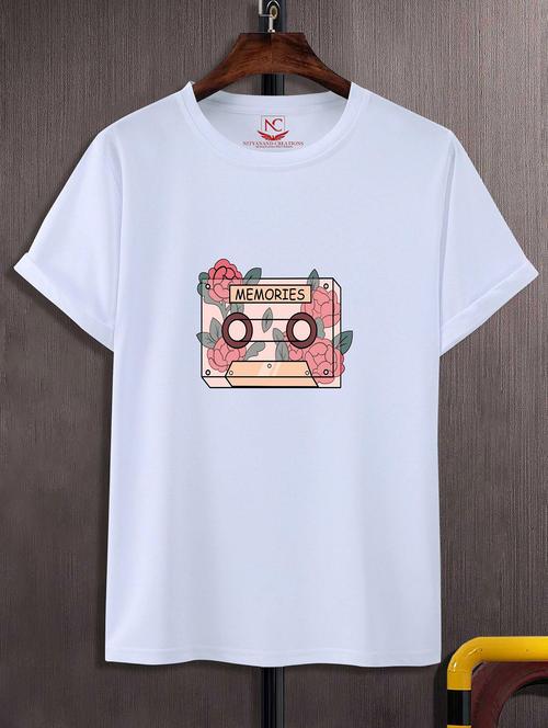 unisex graphic printed round neck tshirt - 20772391 - Very Small Image - 1