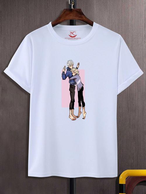 unisex graphic printed round neck tshirt - 20772409 - Very Small Image - 1