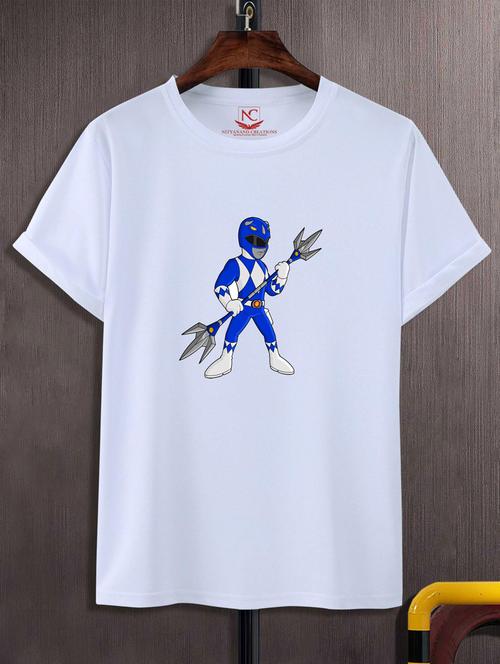 unisex white graphic printed t-shirt - 20775873 - Very Small Image - 1