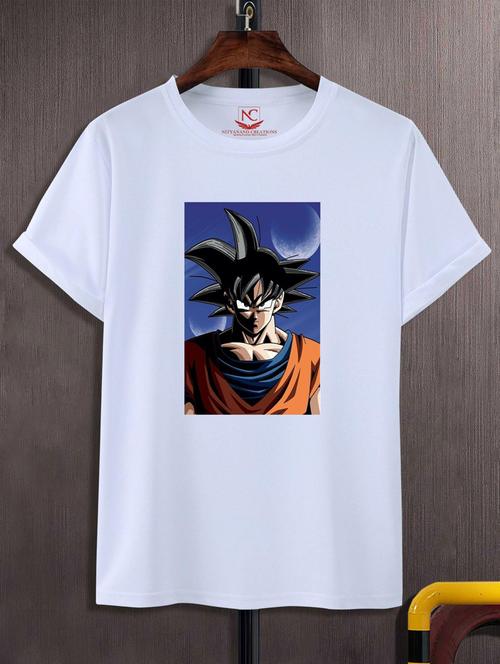 unisex white graphic printed t-shirt - 20775943 - Very Small Image - 1