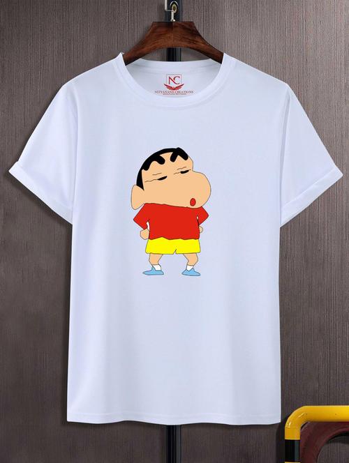 unisex white graphic printed t-shirt - 20776176 - Very Small Image - 1
