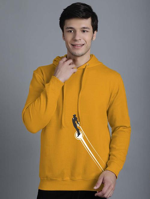 men solid hooded neck sweatshirt - 20794894 - Very Small Image - 1