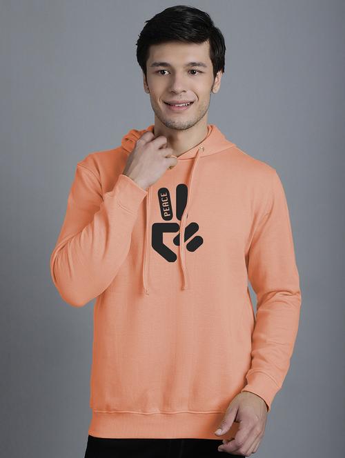 coral fleece chest print sweatshirt - 20794973 - Very Small Image - 1