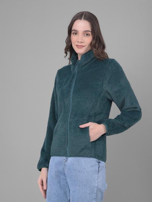 teal nylon regular sweatshirt - 20796970 - Very Small Image - 1