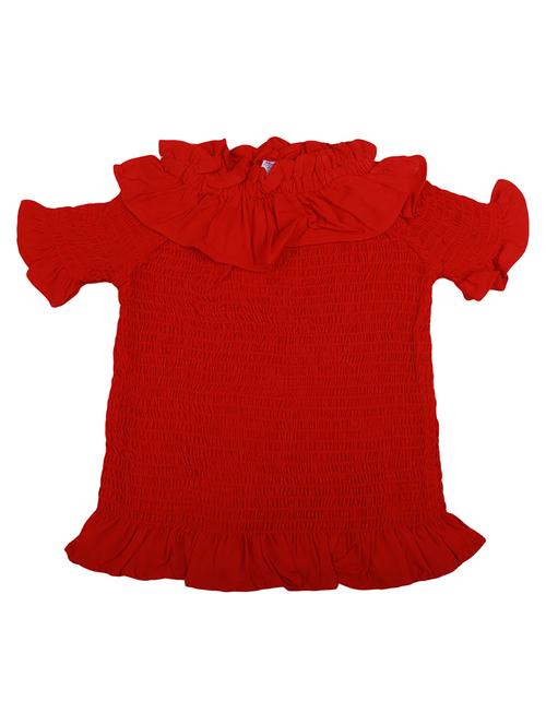 red cotton top - 20797534 - Very Small Image - 1