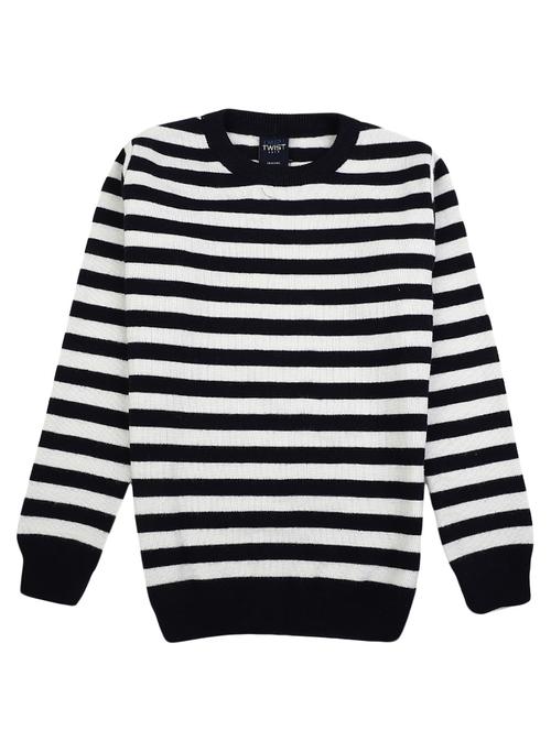 navy blue acrylic sweater - 20797658 - Very Small Image - 1