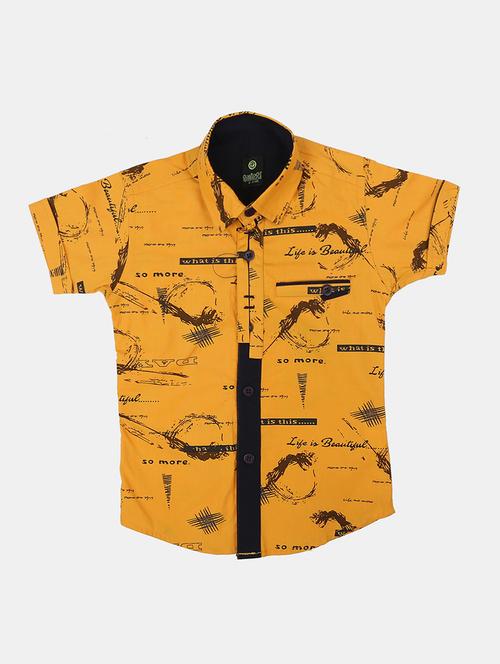 yellow cotton shirt - 20797737 - Very Small Image - 1