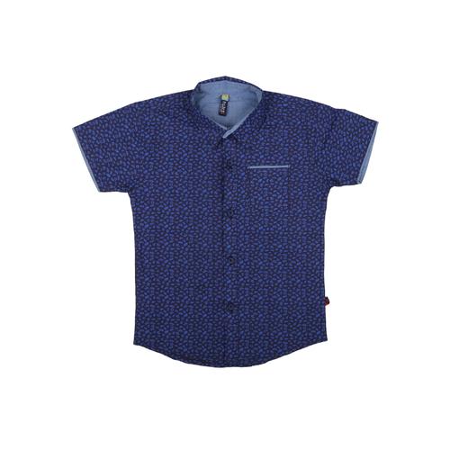 navy blue poplin shirt - 20797784 - Very Small Image - 1