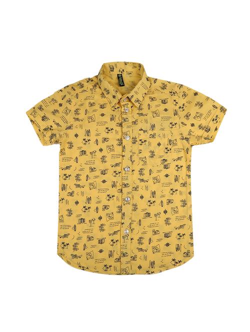 yellow cotton shirt - 20797796 - Very Small Image - 1