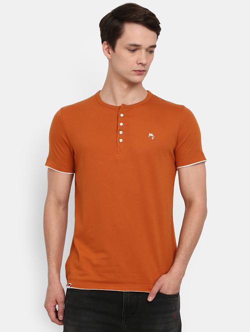 men solid short sleeve t-shirt - 20799542 - Very Small Image - 1