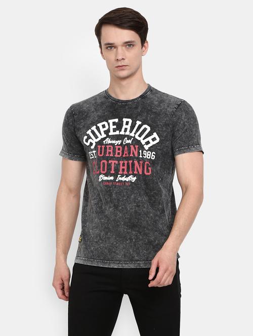 men round neck short sleeve t-shirt - 20799713 - Very Small Image - 1