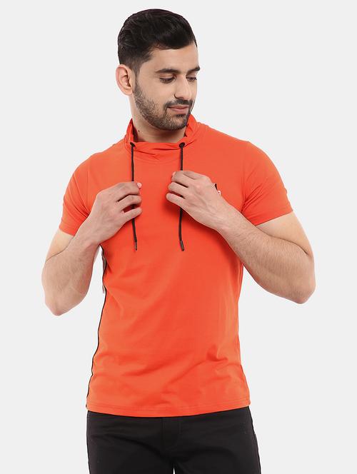 men mock neck short sleeve t-shirt - 20799801 - Very Small Image - 1