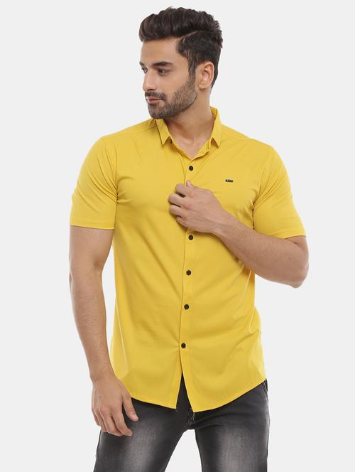 men collared short sleeve formal shirt - 20799805 - Very Small Image - 1