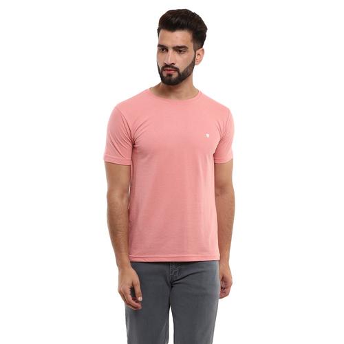 peach fancy fabric tshirt - 20800707 - Very Small Image - 1
