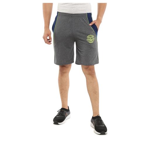 dark grey cotton single jersey short - 20801377 - Very Small Image - 1