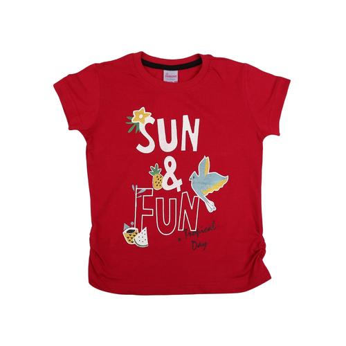 fuchsia single jersey tshirt - 20802570 - Very Small Image - 1