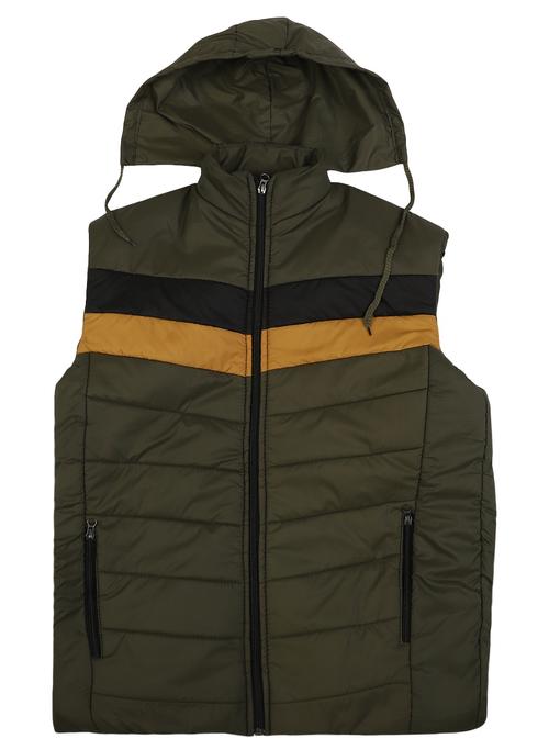 olive ns jackets & coat - 20802803 - Very Small Image - 1