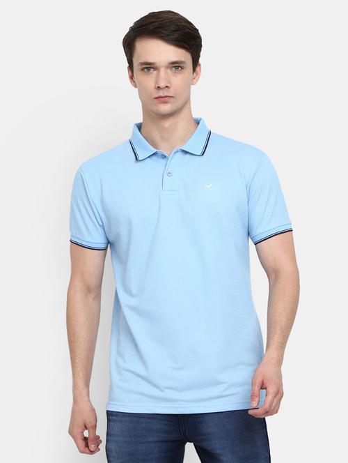 men solid polo t-shirt - 20803564 - Very Small Image - 1