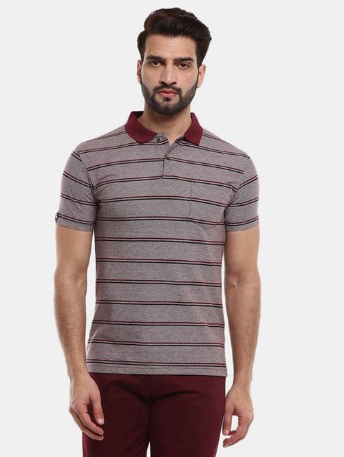 men polo neck short sleeves t-shirt - 20803683 - Very Small Image - 1