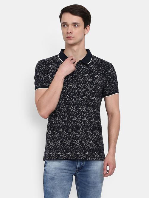 men all over printed polo t-shirt - 20804311 - Very Small Image - 1
