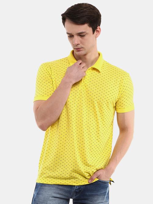 men polo neck printed t-shirt - 20804324 - Very Small Image - 1