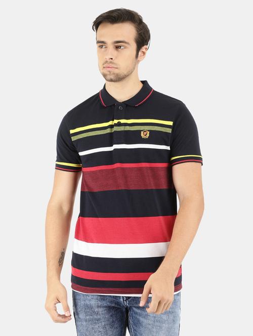 men striped polo t-shirt - 20804415 - Very Small Image - 1