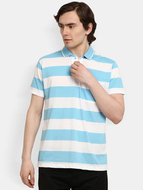 men striped polo t-shirt - 20804499 - Very Small Image - 1