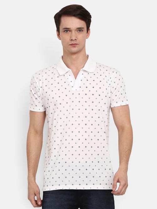 men printed polo t-shirt - 20804501 - Very Small Image - 1
