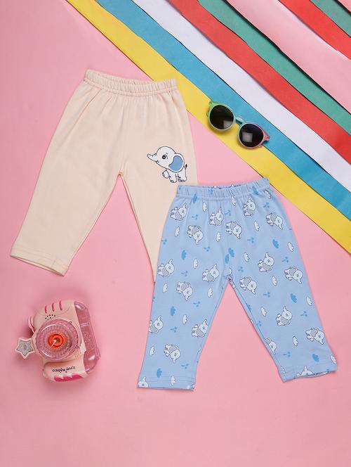 pack of 2 multi coloured printed track pant - 20805827 - Very Small Image - 1