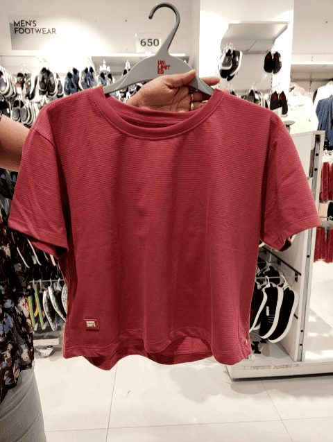 dusty pink poly cotton tshirt - 20806489 - Very Small Image - 1