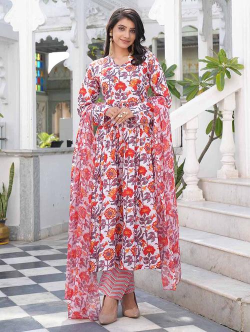 red long sleeve suit set - 20808290 - Very Small Image - 1