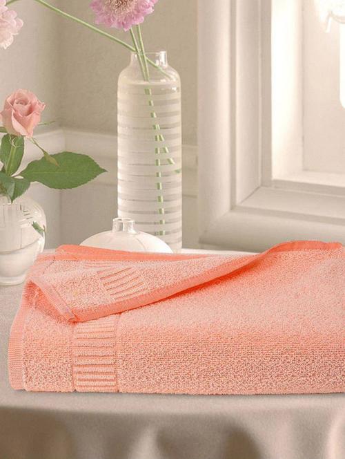 solid cotton bath towel - 20808452 - Very Small Image - 1