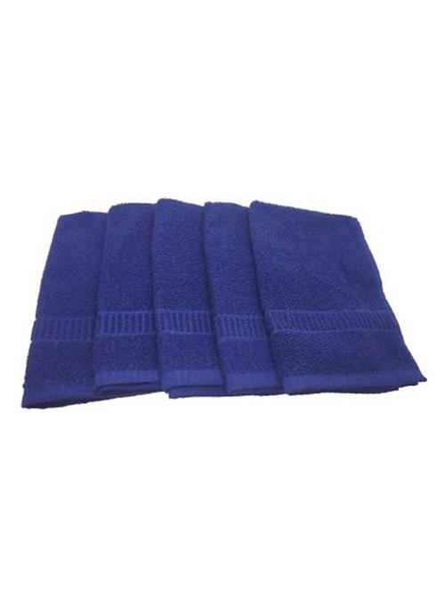 pack of 5 solid cotton bath towel - 20808497 - Very Small Image - 1